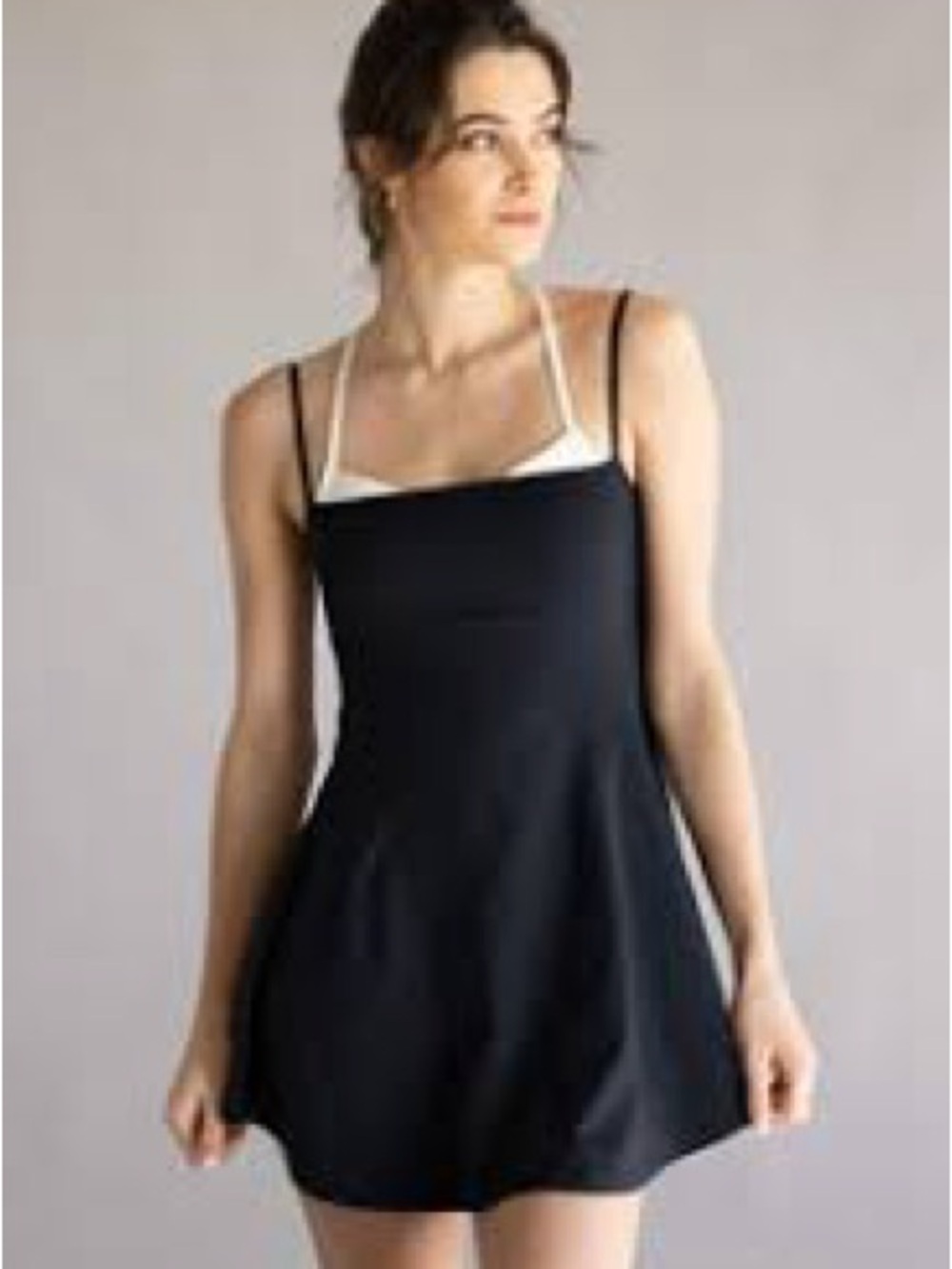 FP Movement Baseline Tennis Dress Black Size Small